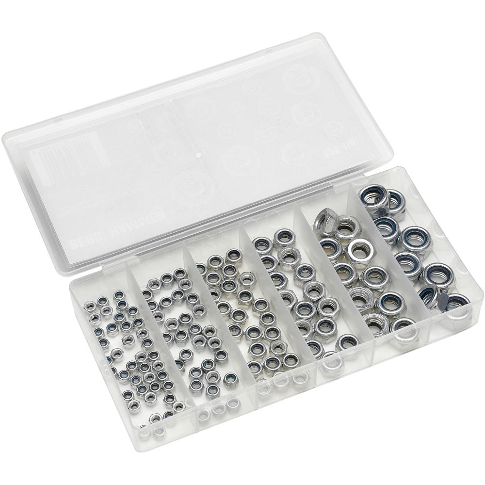 Clarke 1801890 Cht890 128Pc Nylon Lock Nut Assort