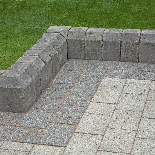 Marshalls Tegula Radial Internal Pennant Grey Kerb Edging 96mm x 130mm x 160mm x 250mm