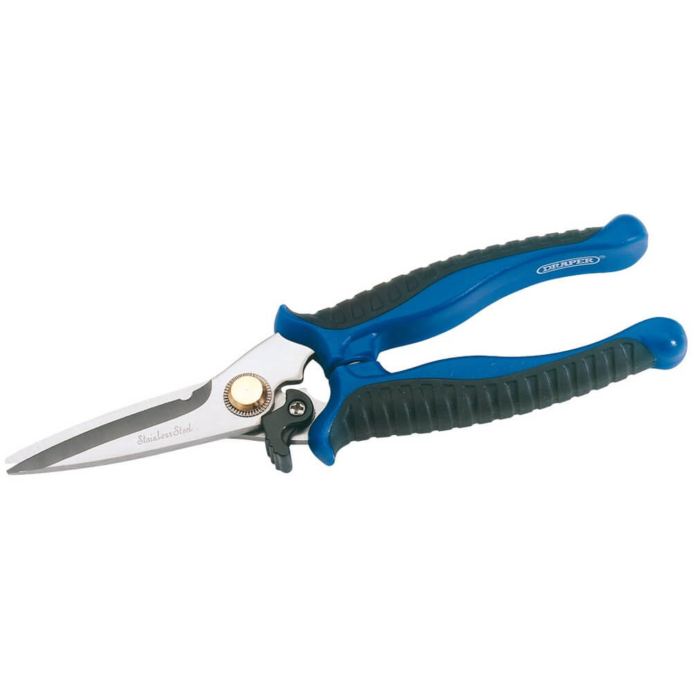 Draper 73745 Soft Grip Universal Snips 200Mm each