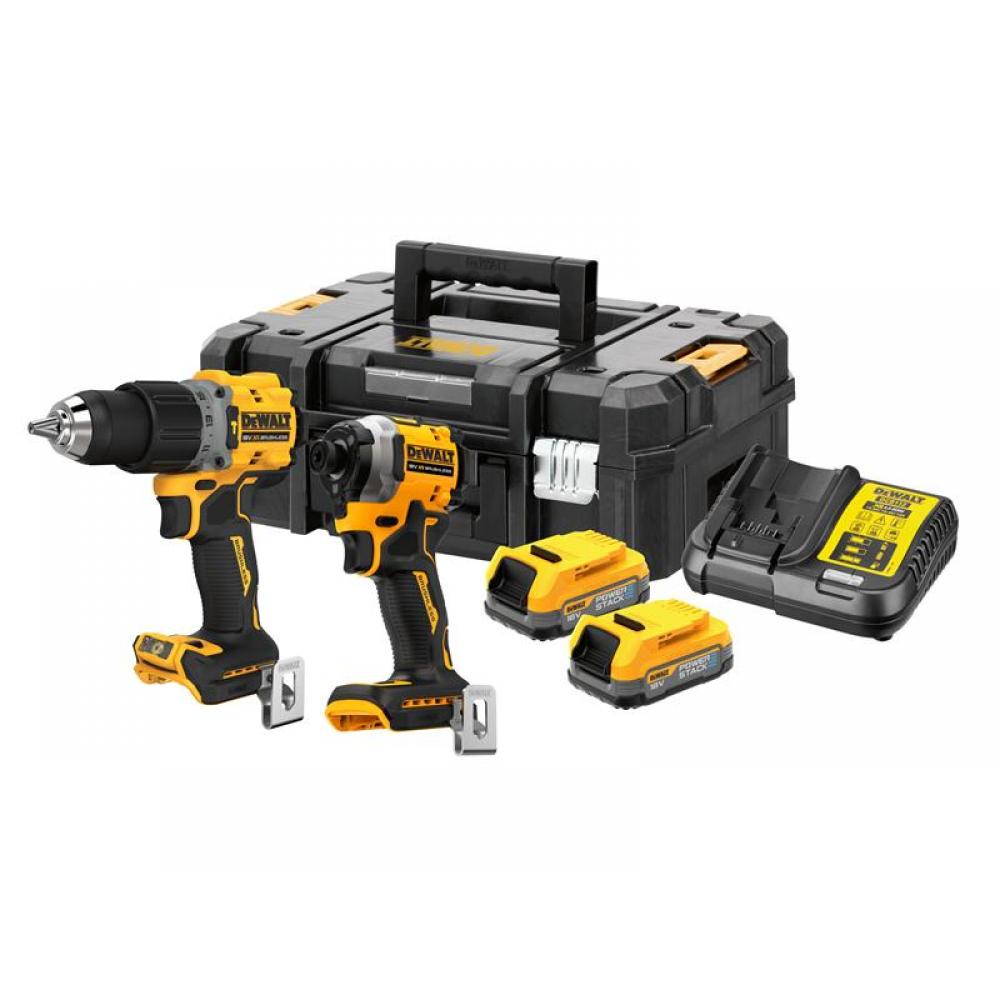 Dewalt DCK2050E2T-GB Dck2050E2T Xr Bl Powerstack™ Twin Kit 18V