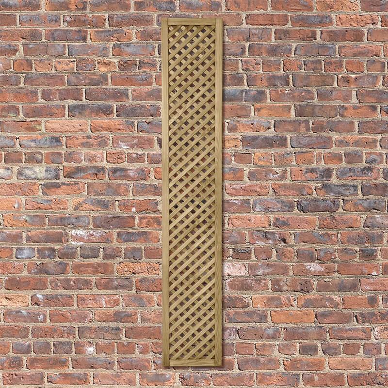 Forest 5'11" x 1' Wisley Diamond Lattice Trellis Panel (1.8m x 0.3m)