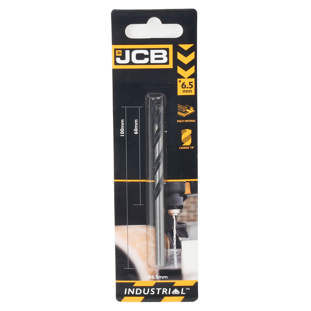 JCB 6.5 x 100mm Multi Purpose Drill Bit | 5055803310561