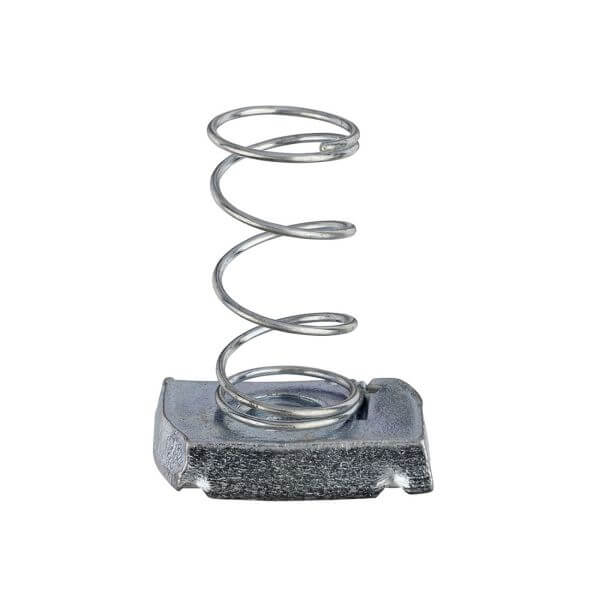 Long Spring Channel Nuts BZP