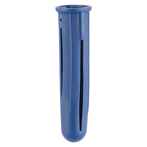 Plastic Wall Plugs - Blue (10.0 x 48mm)
