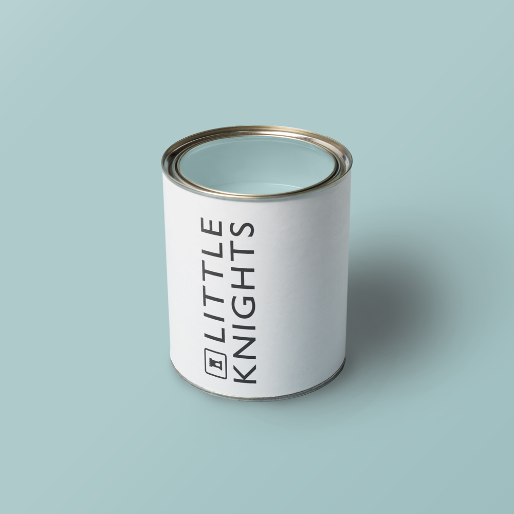 Little Knights - Rain Bluey Green Emerald - Matte/Eggshell/Silk/Satin/Gloss Interior Paint