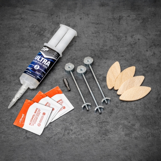 Quaytech QTSCL18100JKIT Zipbolt Ultra Solid Compact Laminate Joining Kit
