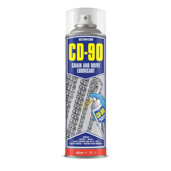 Action Can CD-90 Chain and Drive Lubricant Twin Spray 500ml