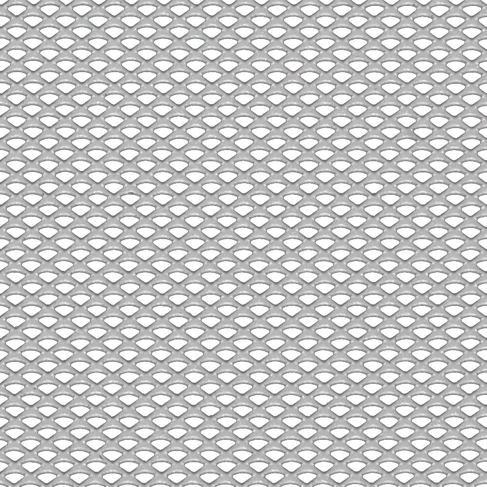 MMRB 06 Raised Metal Mesh Lay In Ceiling Tiles RAL 9005 Black 595mm x 595mm