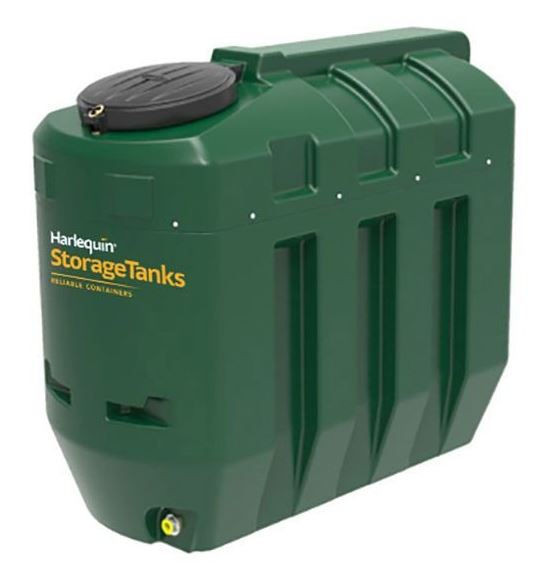 Harlequin 1100 Litre Bunded Slimline Oil Tank | 1100ITE*