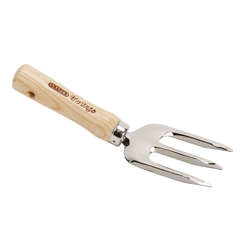 Draper 08977 Heritage Junior Stainless Steel Weeding Fork each 1