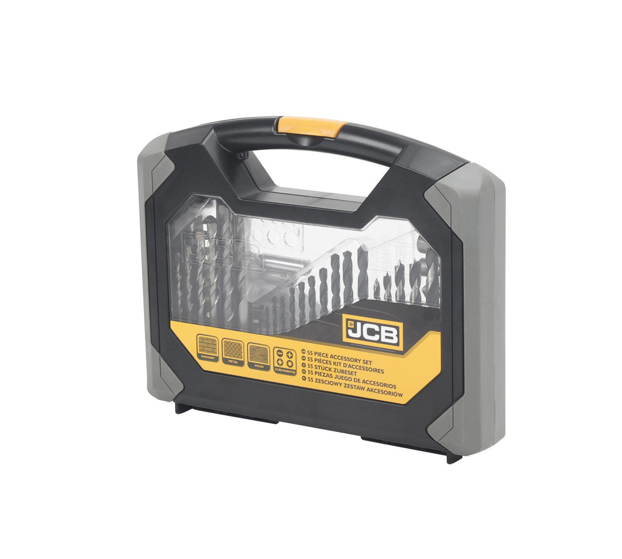 JCB 55PC Combination Drill Bit Set | JCB-PTA-55