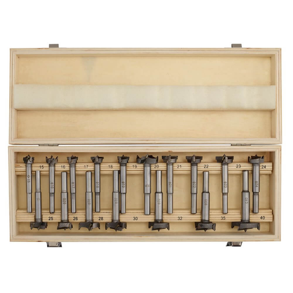 Draper 08930 Forstner Drill Bit Set (17 Piece) each 17