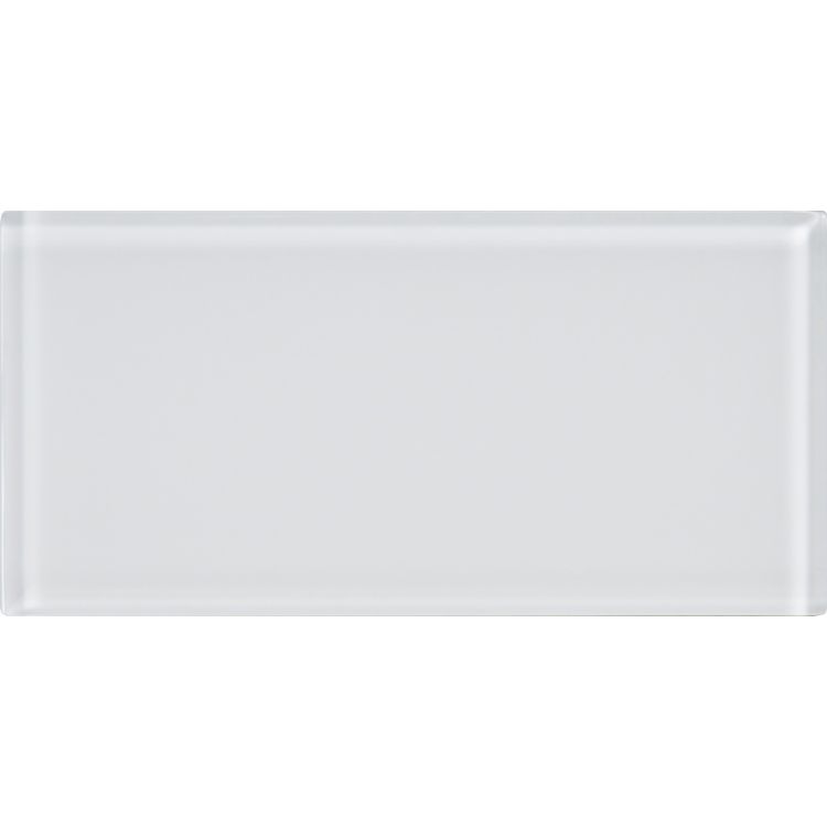 Original Style Glassworks Arctic Clear Glass Tile 10x20cm