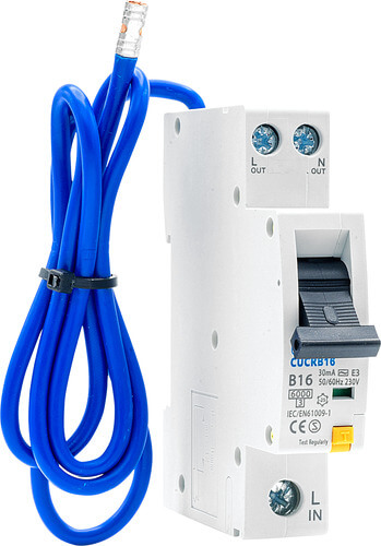 12 Module With 100A Main Switch 6 Type A Rcbofts Fitted 1 X Spd 1 X 32A Mcb CFUSWP612ASPD-01