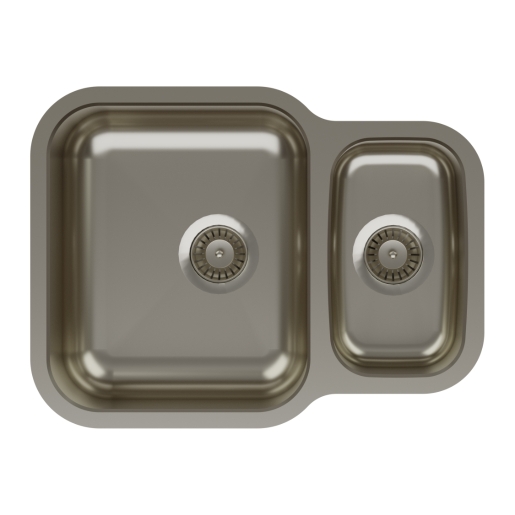 Abode Vista 1.5 Bowl Undermount Stainless Steel Kitchen Sink