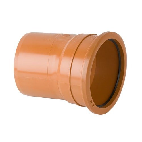 160mm Single Socket 11.25° Bend Underground Drainage Pipe Fitting | B7181