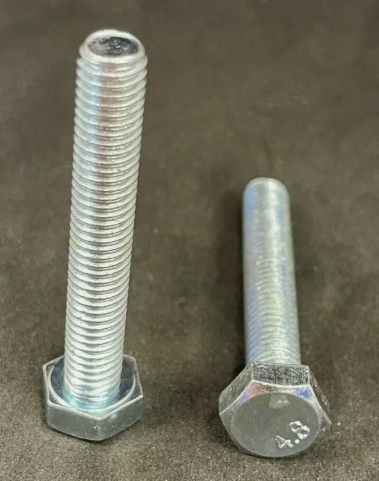 M8 Grade A Hex Set Screw Zinc DIN933