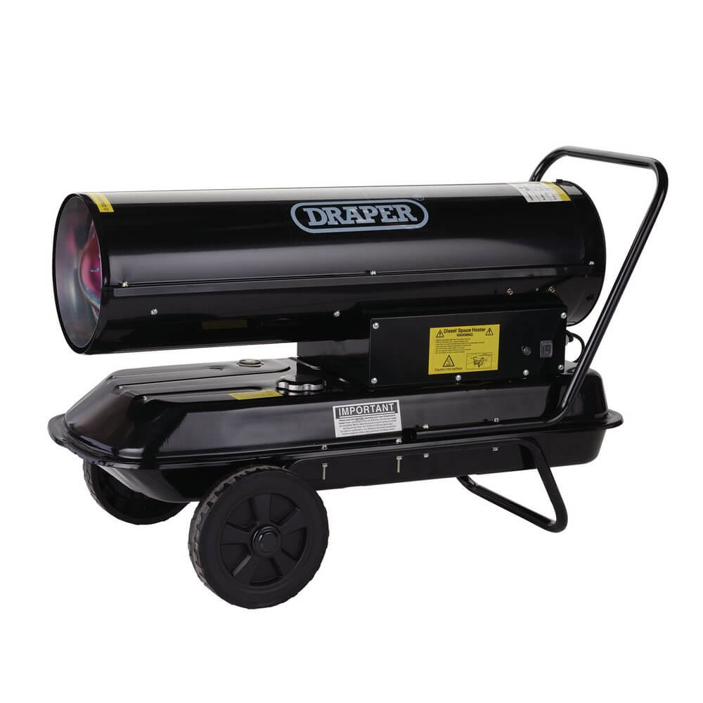 Draper 04176 230V Diesel And Kerosene Space Heater 102 300 Btu/30Kw each 1