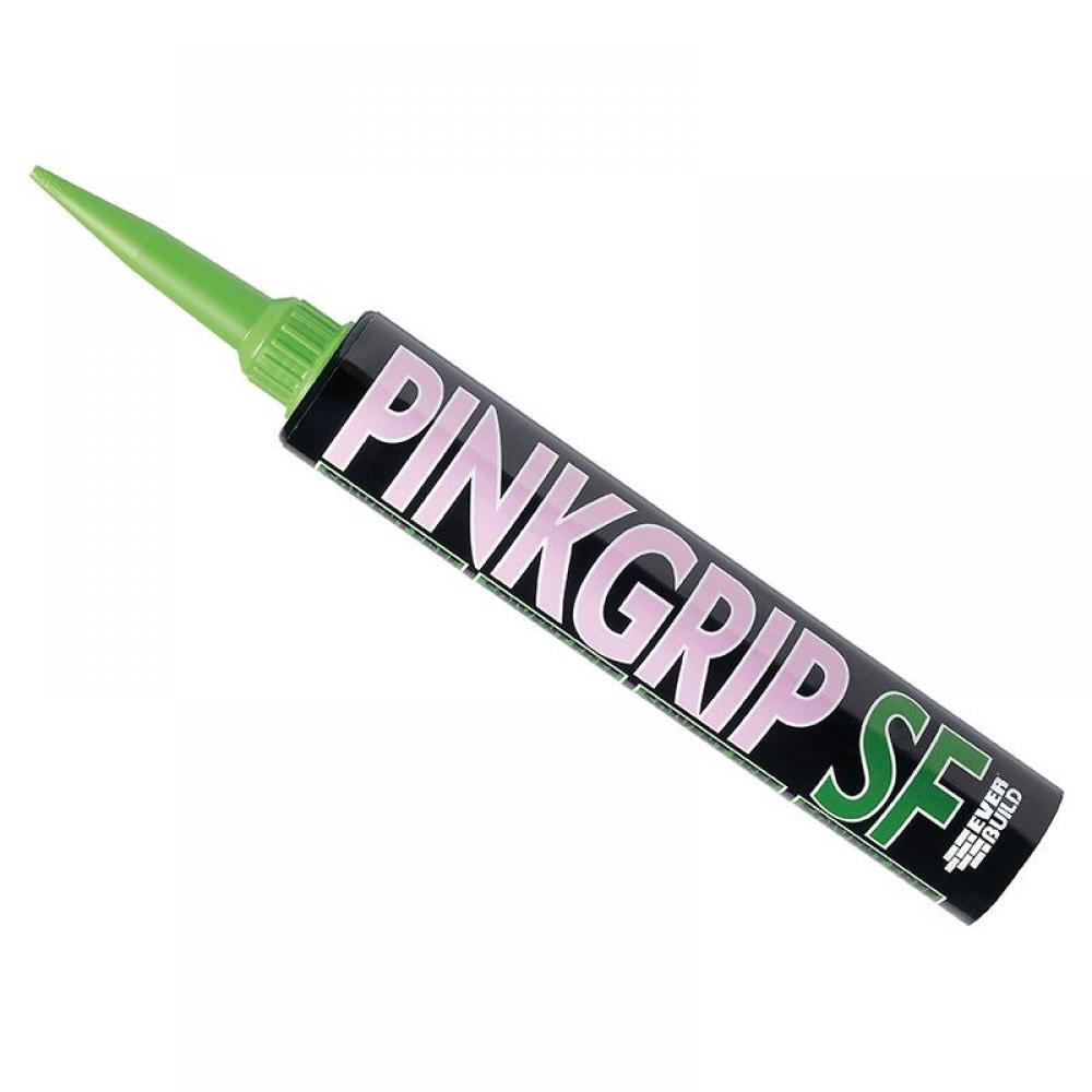 Everbuild Sika 486023 Pinkgrip Solvent-Free Cartridge 380Ml