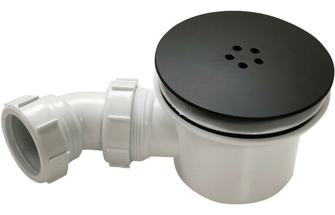 Shower Tray Waste Matt Black