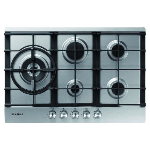 Samsung 5 Burner Gas Hob Stainless Steel NA75D3030AS/EU