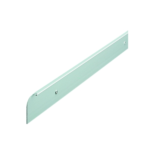 Silver Worktop Aluminium End Trim 630mm E30SLP