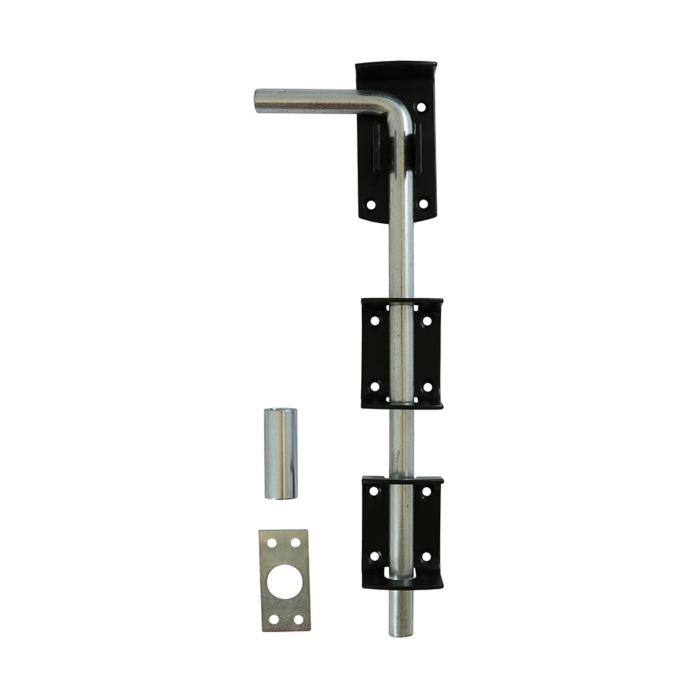 Garage Drop Bolt - Black
