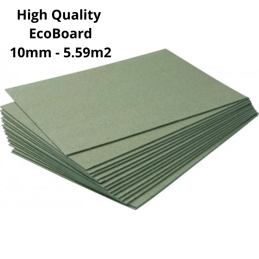 Natural Floor Underlay 10mm - 5.59m2 Coverage - Thermal and Acoustic Insulation for Laminate and Parquet - 1 Pack