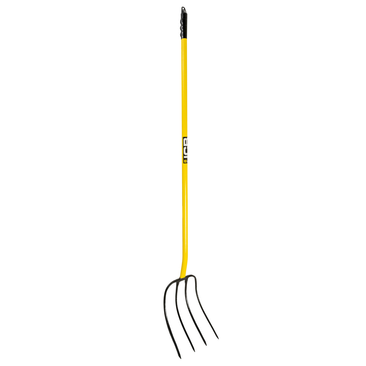 JCB 48" Professional Manure Fork Straight Handle Heavy-Duty Steel | JCBMF13