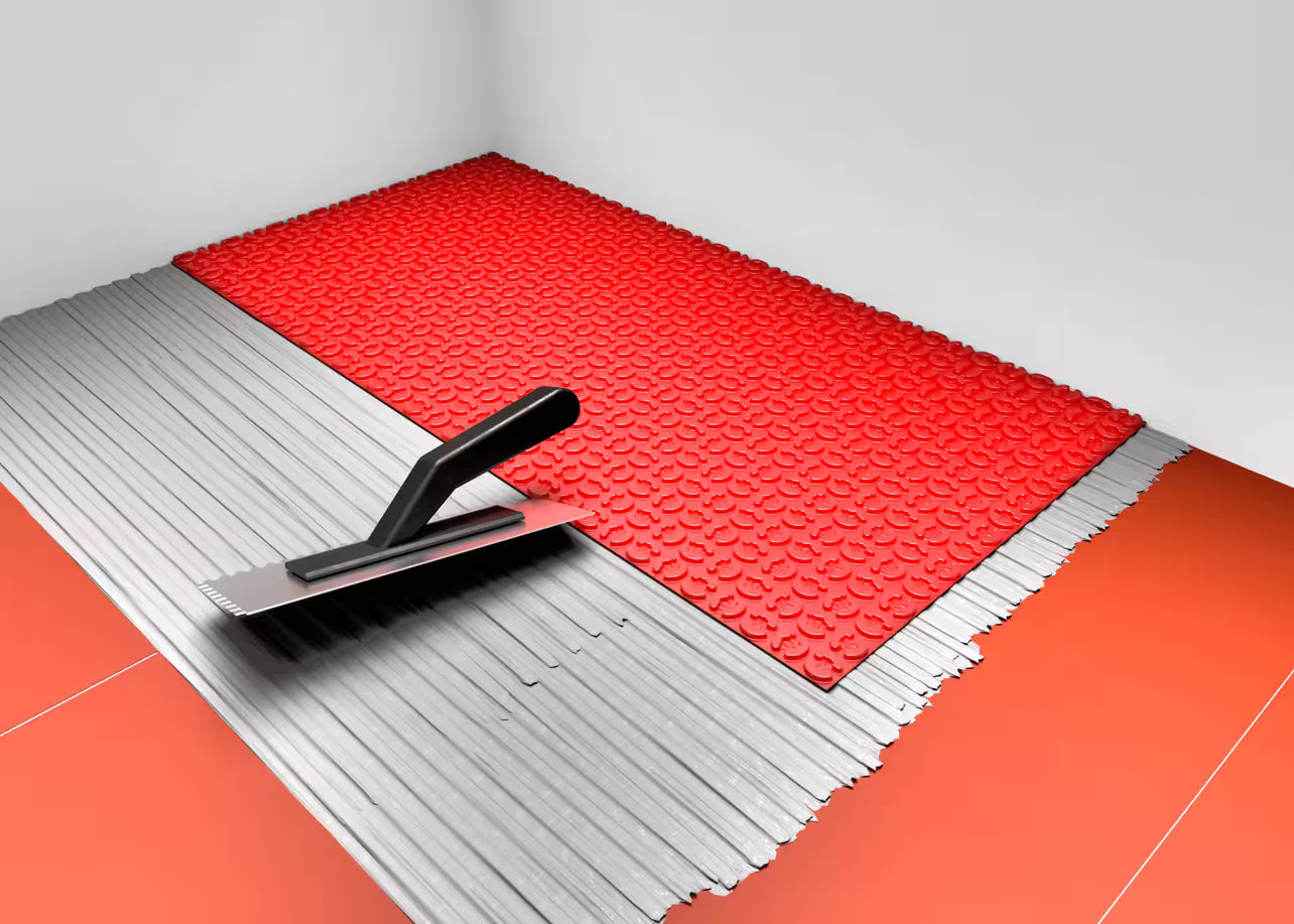 Electric Underfloor heating DCM-PRO Fleece Backing Decoupling Mat V3