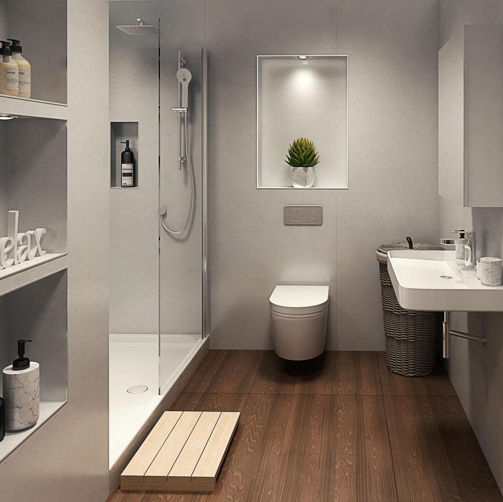 Perform Panel Beige Eiger 1200x2400mm Bathroom Wall Panels