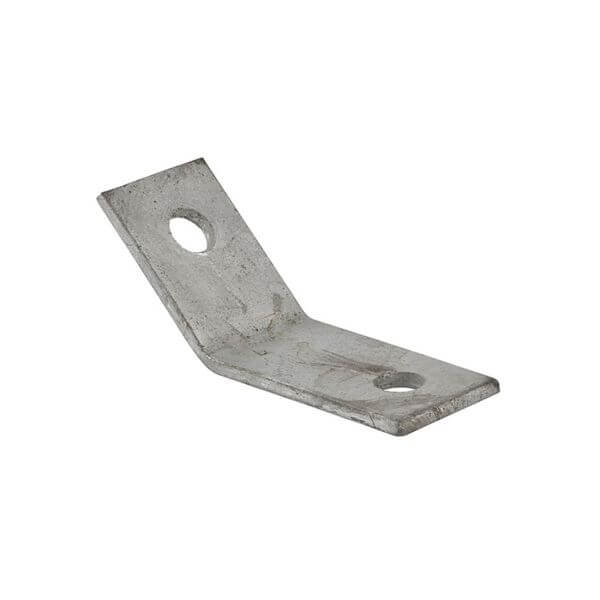 Obtuse Angle Bracket 2 Hole 45DEG 58 X 75 HDG