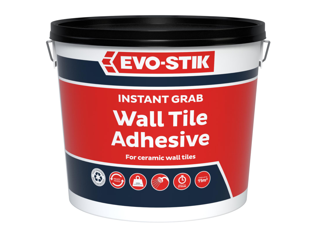 EVO-STIK Instant Grab Wall Tile Adhesive 10 litre 30812629