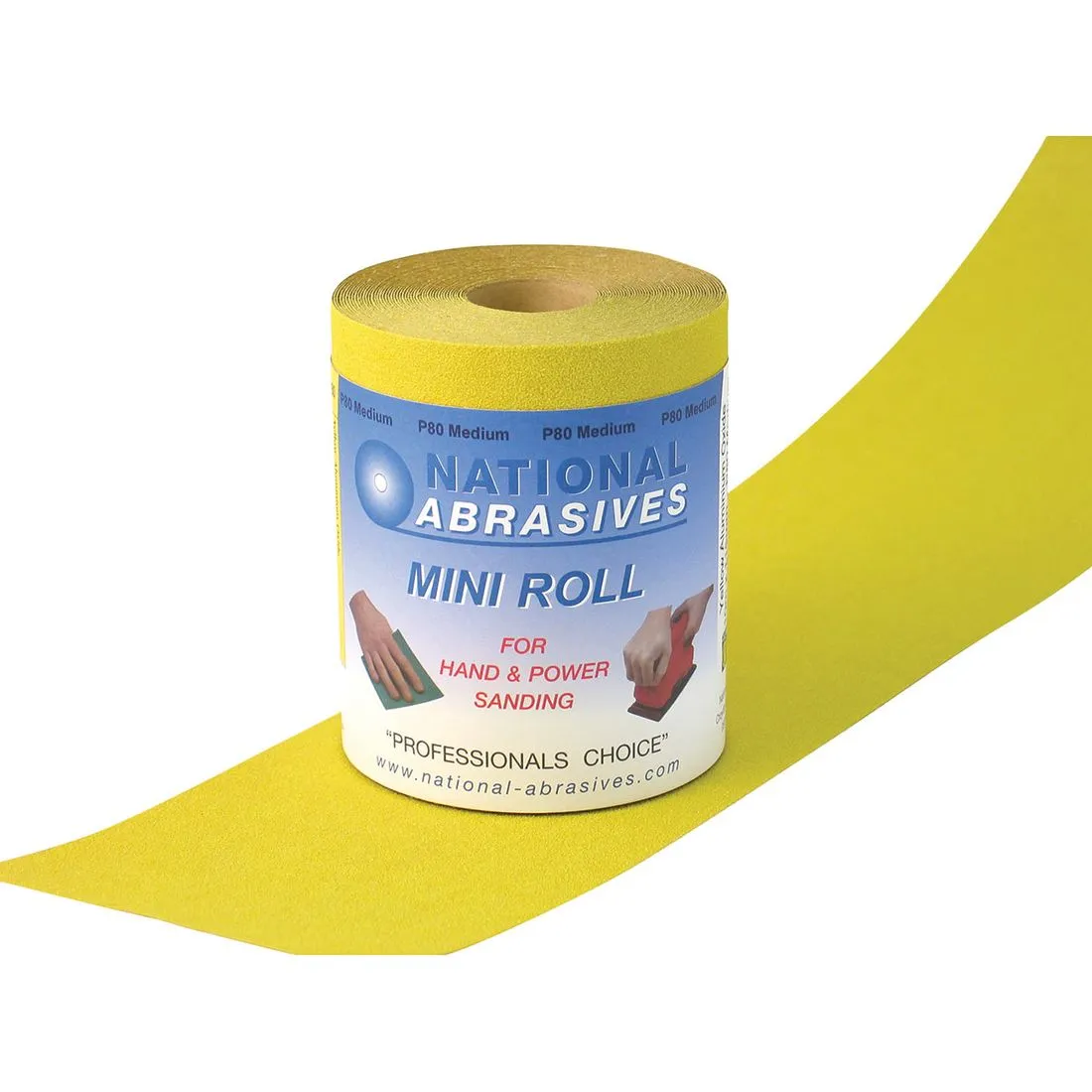 Abrasive Paper Yellow Oxide P40 10M