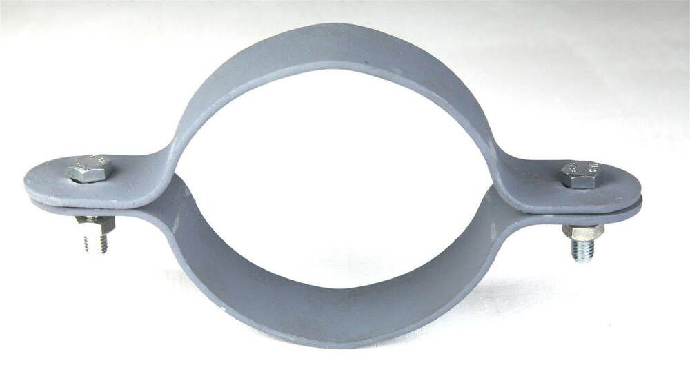Mech 416 Cast Iron Soil Zinc Plated Split Band Clip - 70mm
