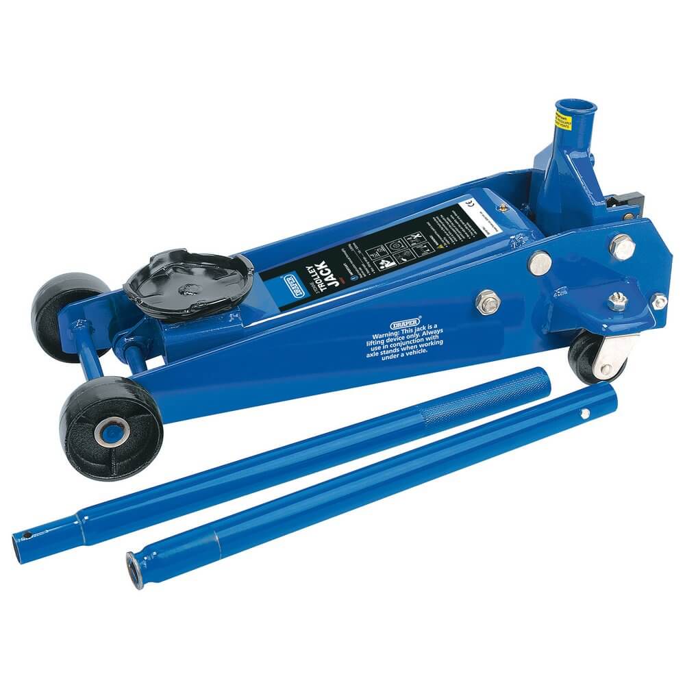Draper 53089 Garage Trolley Jack 3 Tonne each