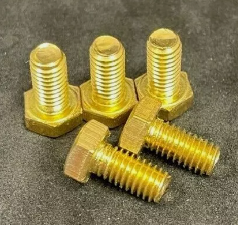M6 Brass Hex Head Set Screw DIN933