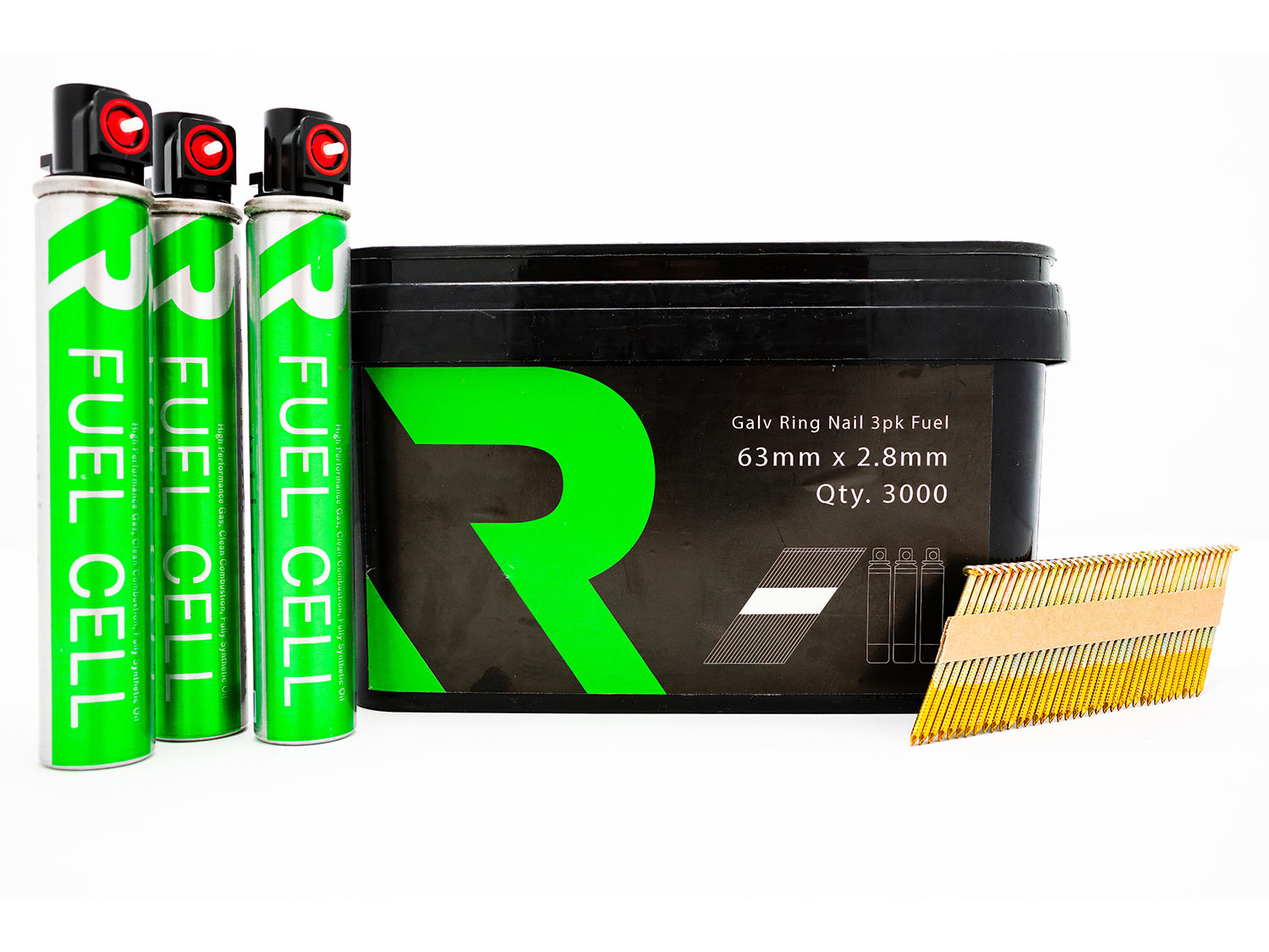 Rika First Fix Nail Fuel Pack Tub (With Gas)