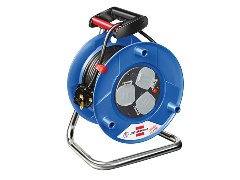 Brennenstuhl 1218053 Garant Cable Reel 240V 13A 3-Socket 25M