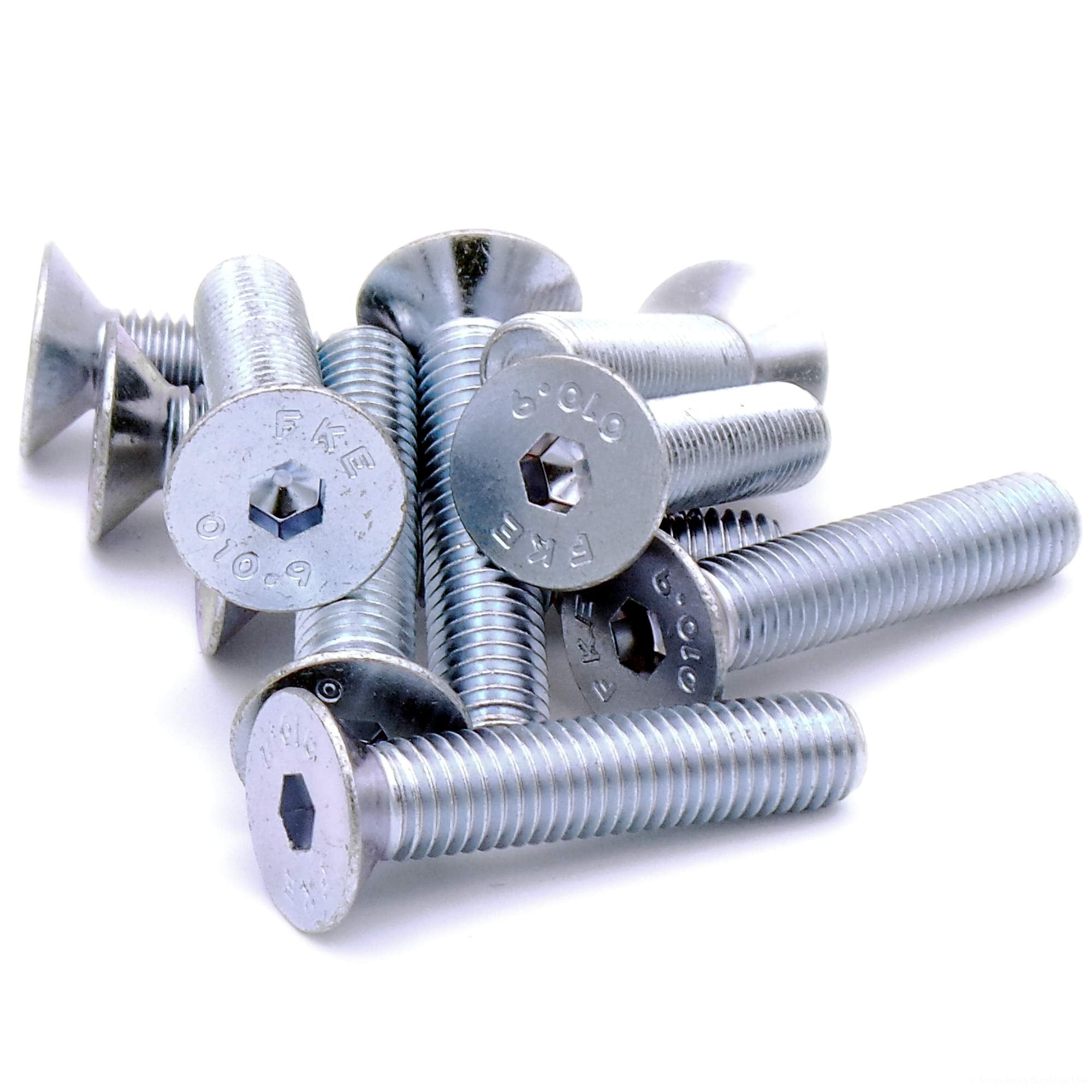 M5 Socket Countersunk Screw Zinc Trivalent DIN7991