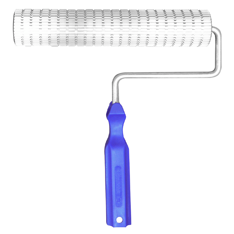 Ribbed Metal Roller/ Bubble Buster - 225mm x 40mm