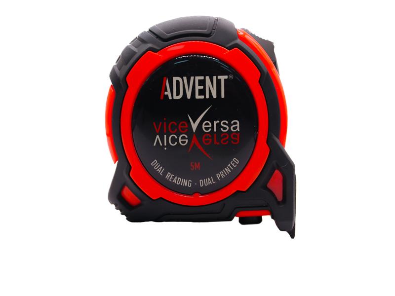Advent ATM4-5025VV Vice Versa Dual Read Pocket Tape 5M (Width 25Mm) (Metric Only)