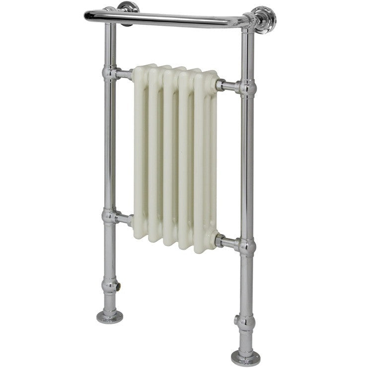 Berlington Traditional Radiator - White and Chrome