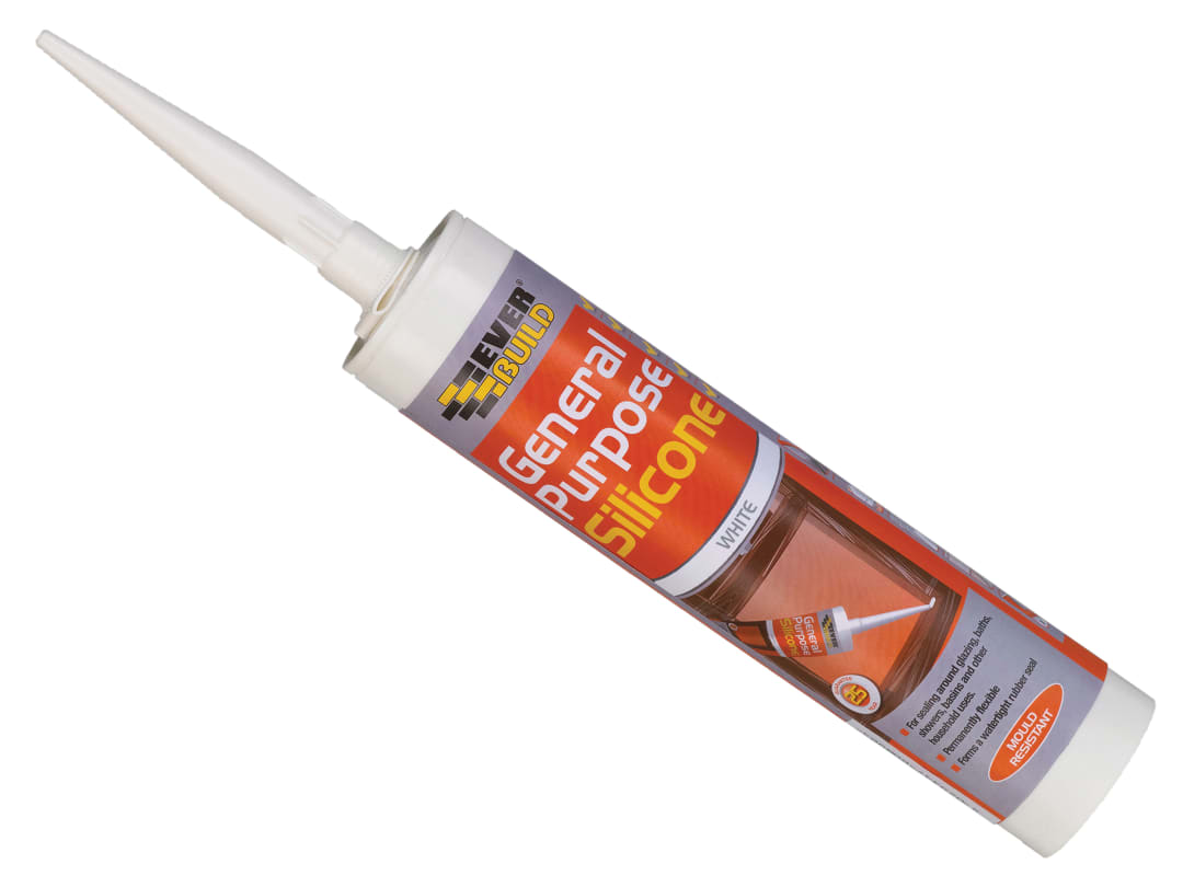 Everbuild Sika General Purpose Silicone Brown 280ml 485956