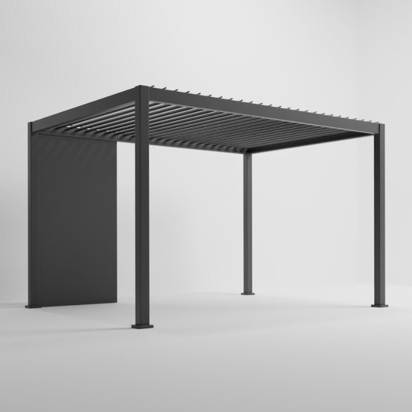 Nova Titan Aluminium Solid Insulated Side Panel – 1.0m