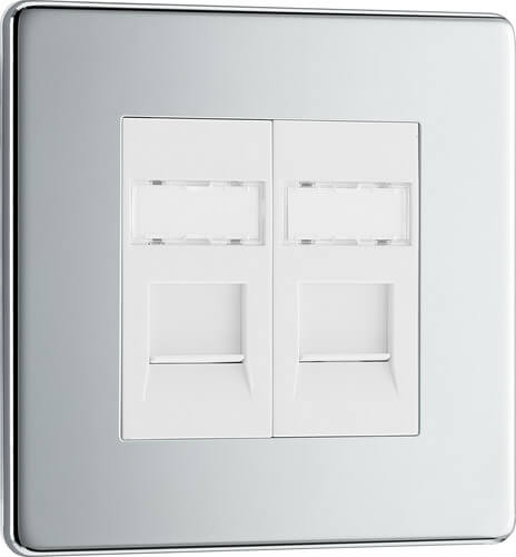 Evolve Matt Black (Black) Single Light Switch 20A 16Ax 2 Way PCDMB12B-01