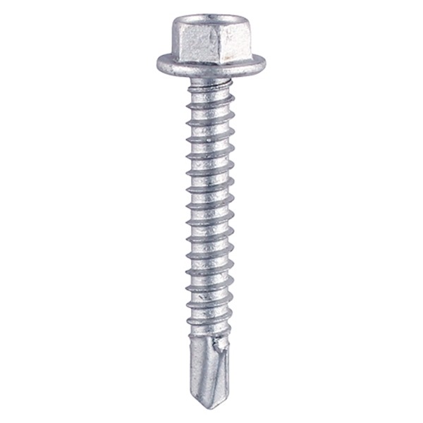 12G (5.5mm) x 38mm - Self Drilling Screw Hexagon Light Section - Bag of 150