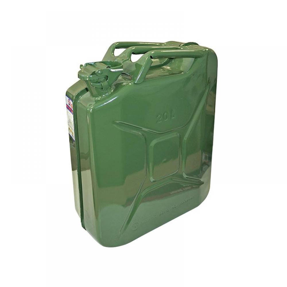 Faithfull Green Steel Jerry Can 20 Litre