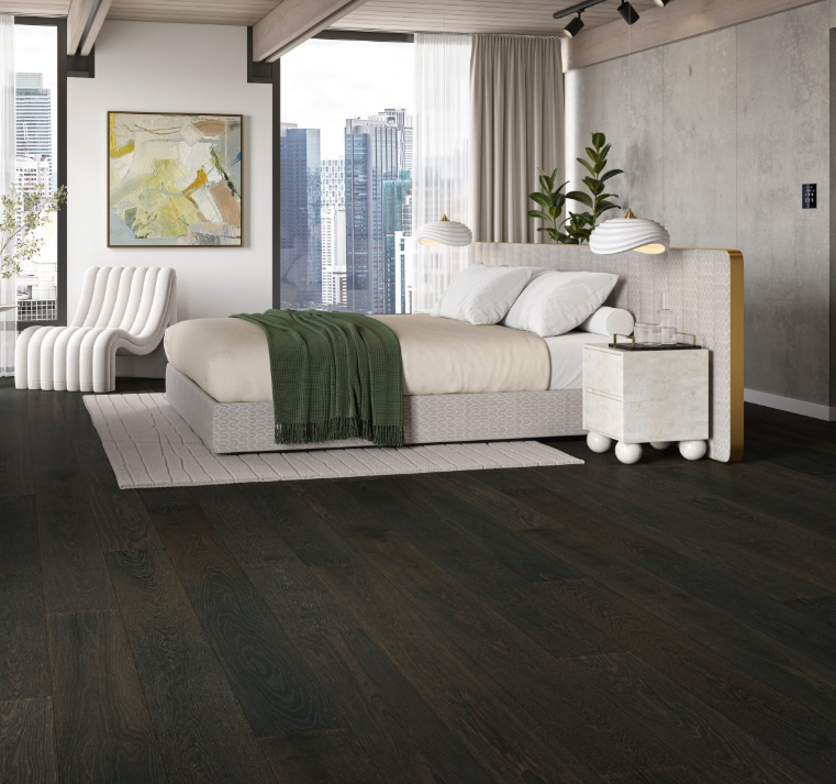 Oak Pinot black Modern Classic 3060 Wide plank Matt lacquer