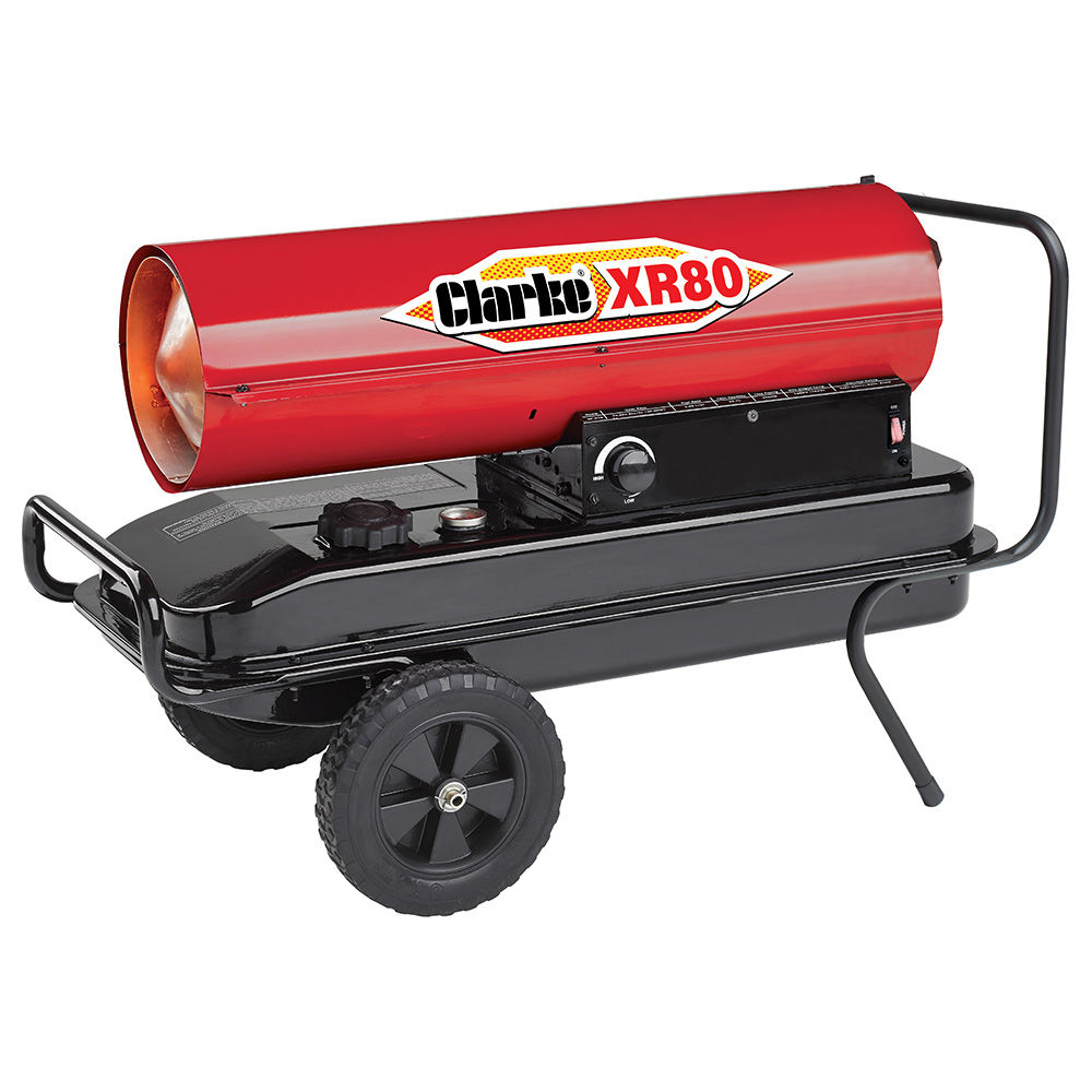 Clarke 6931004 Xr80 Diesel/Paraffin Fired Space Heater (230V)